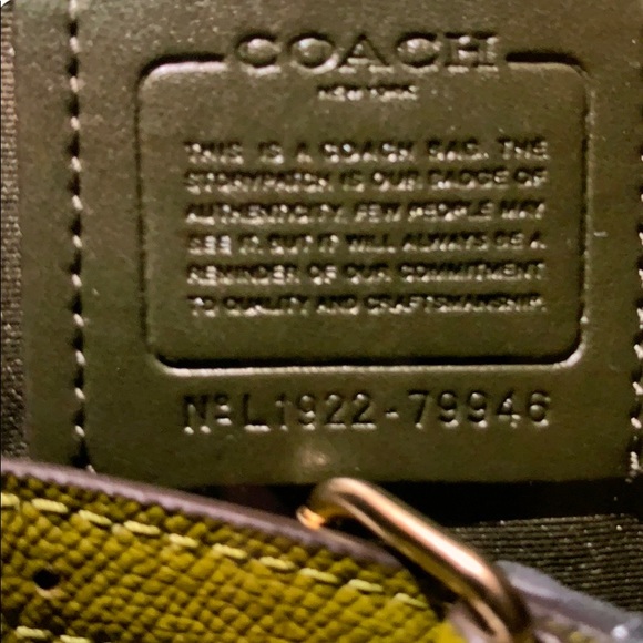 COACH ROWAN SATCHEL - Picture 7 of 7